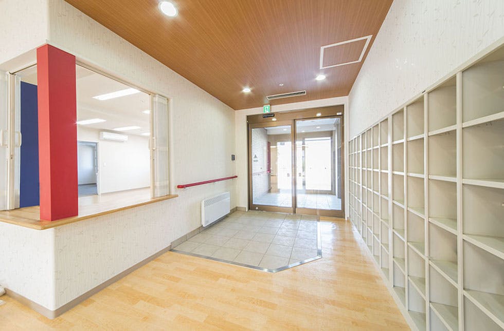 サービス付き高齢者向け住宅かがやき栄町 エントランス