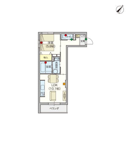 ヘーベルVillage浦和南 間取図