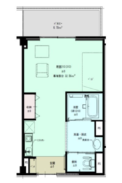 まほろばの里なの国 間取図