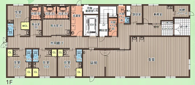 はじめ寝屋川 間取図
