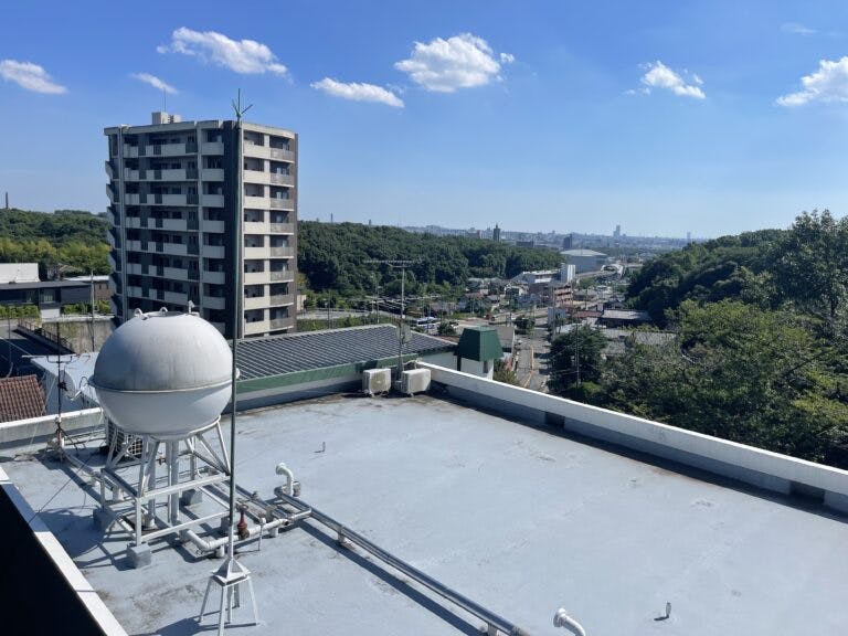 有料老人ホーム新生館 屋上