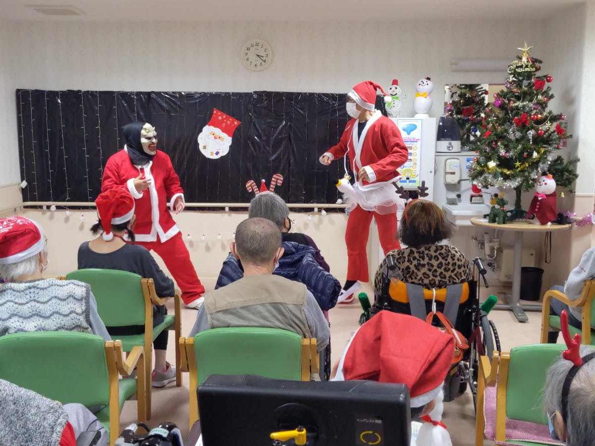 ケア・キューブくさか クリスマス