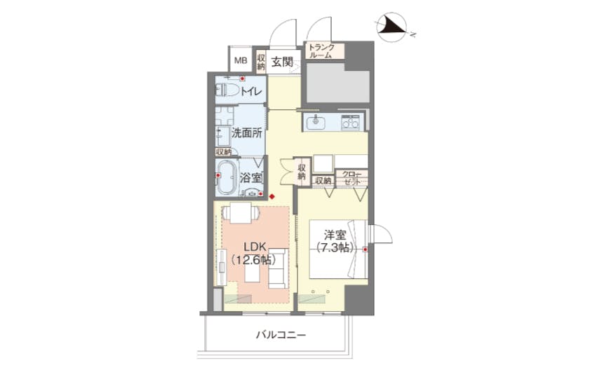 グランドマスト大塚駅前 間取図