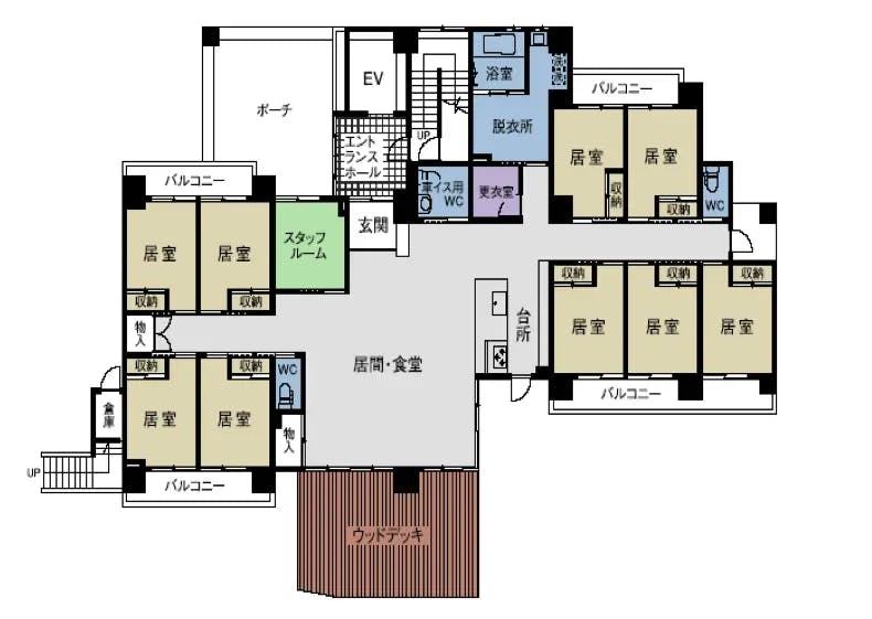 ホームフレンド辻堂 間取図