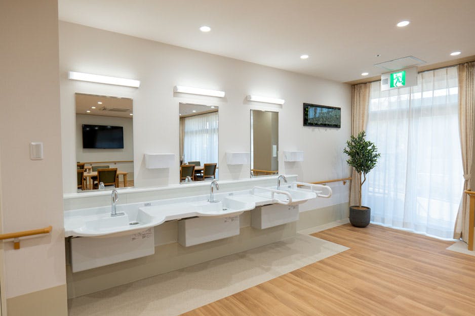 リアンレーヴ緑園都市 食堂兼機能訓練室