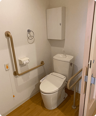 コンフォート多宝・末広 居室内トイレ