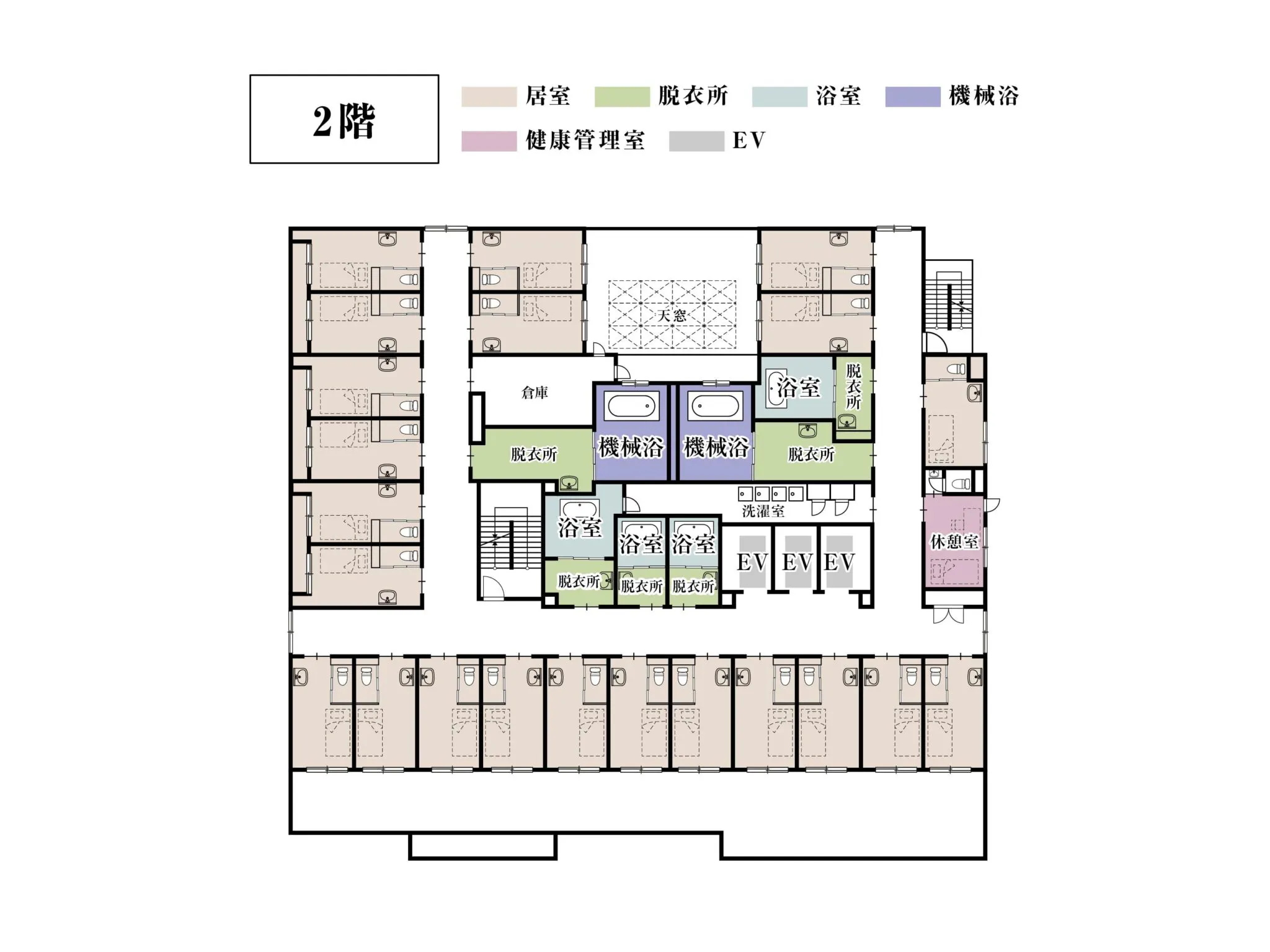 住宅型有料老人ホームドクターサンゴ天王寺 間取図