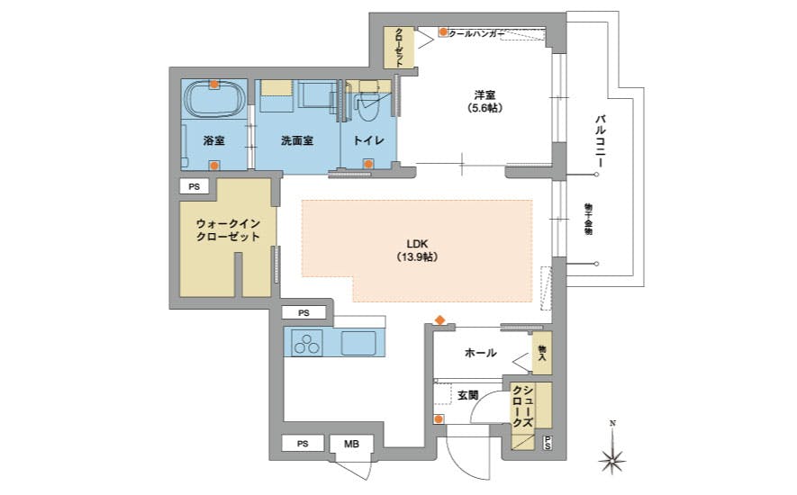 グランドマスト名古屋荒子 間取図