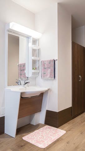 応援家族 福生 洗面