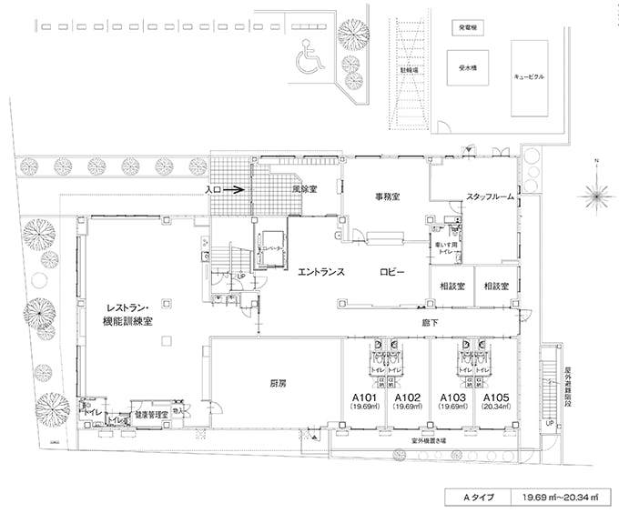 アルファリビング西宮北口 間取図