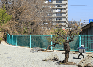 ライフコート湘南野比 中庭