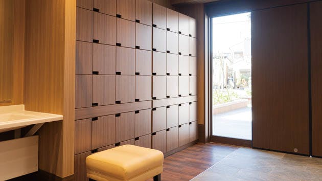 応援家族 福生 下駄箱