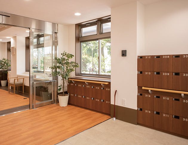 リアンレーヴ上板橋 エントランス