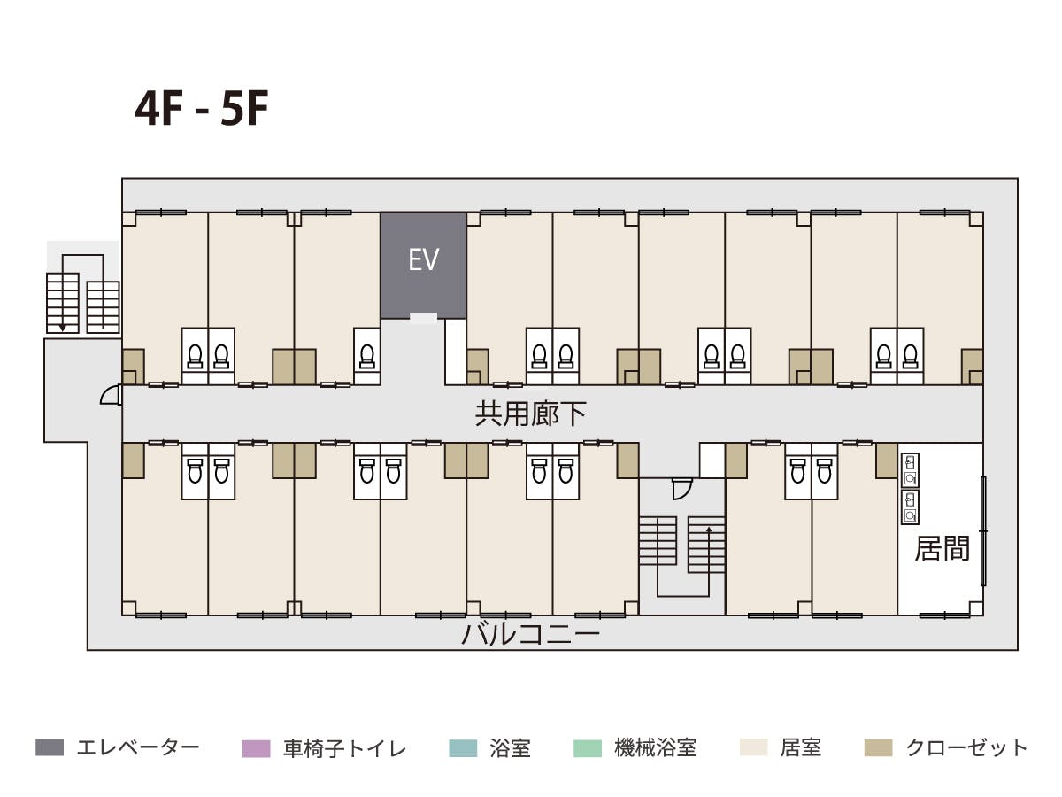 HIBISU尼崎trust 間取図
