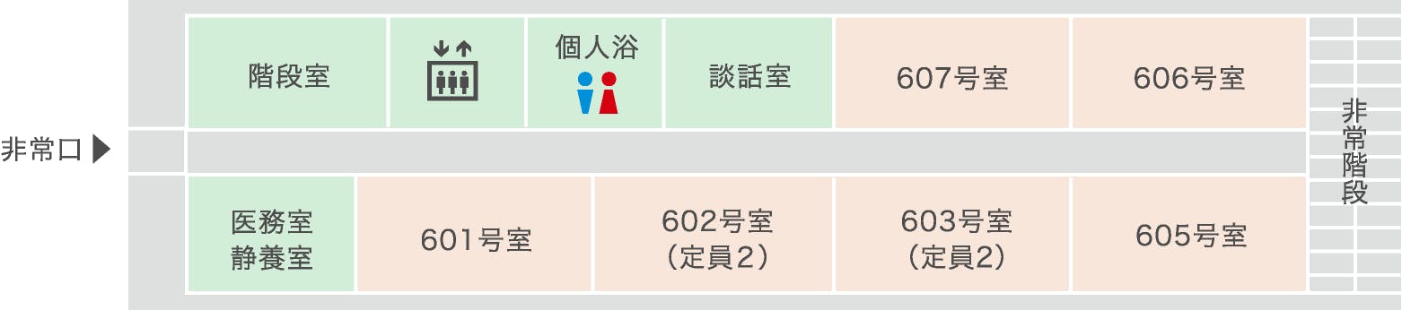 ライフケアガーデン熱川本館 間取図