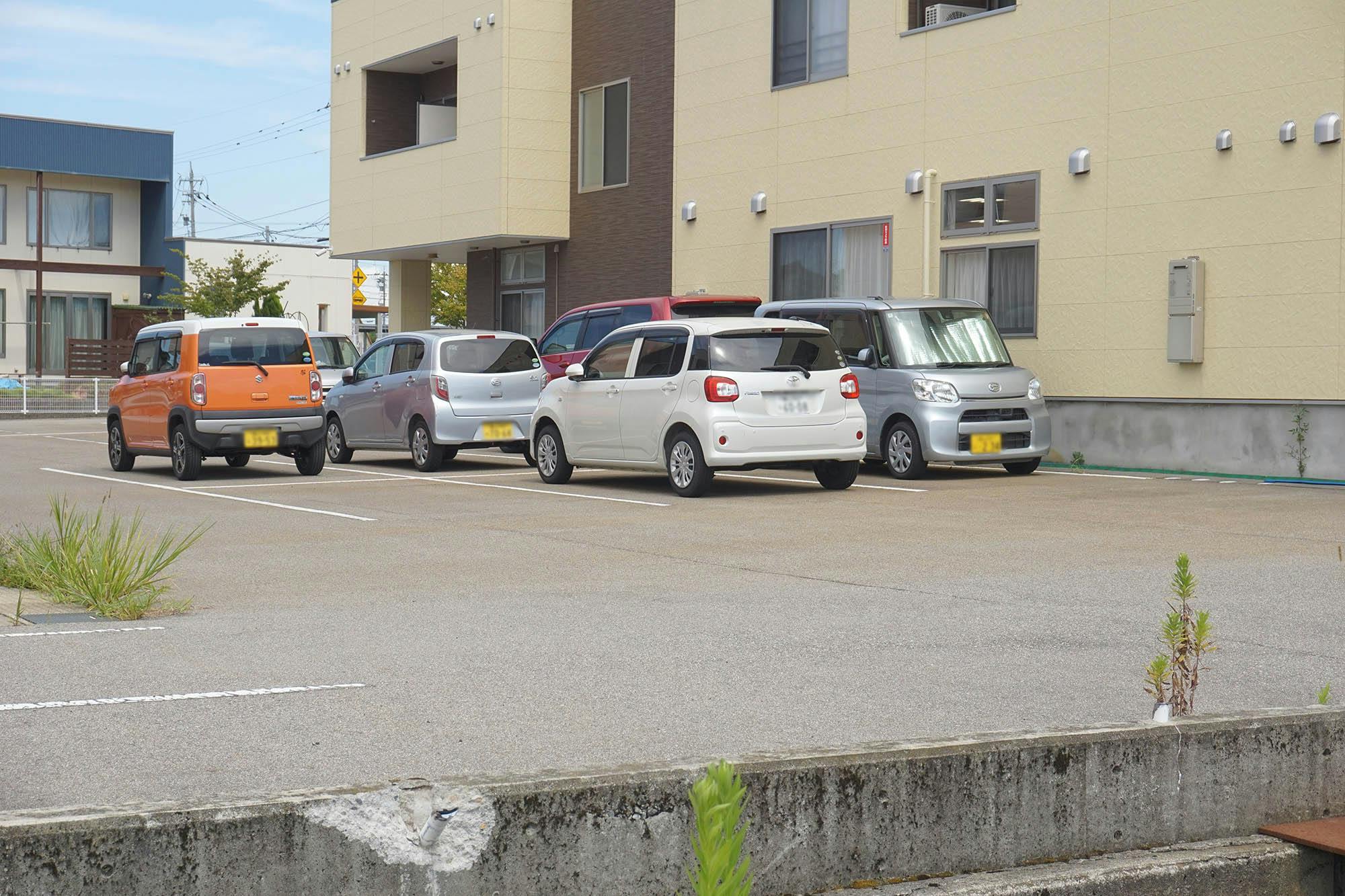 花のさと 駐車場