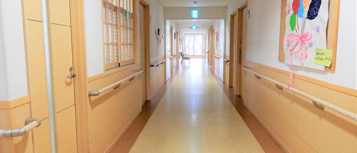 千葉おおたかの杜 廊下