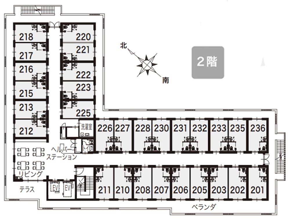 イリーゼ市川 間取図