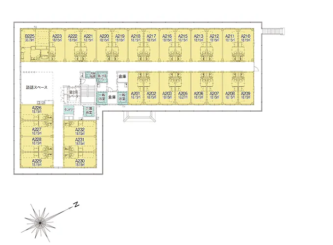 アルファリビング宝塚御殿山 間取図