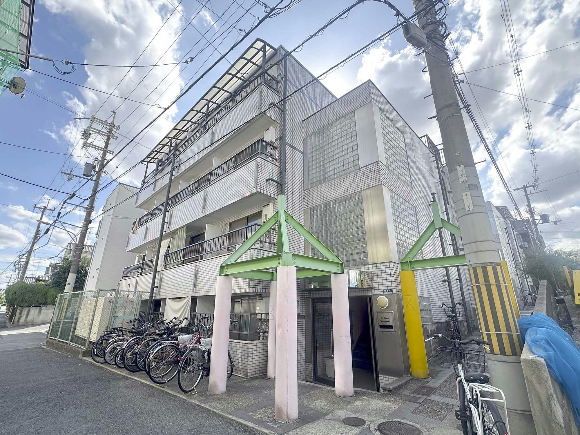 エーアンドシーハイツ河内花園 外観