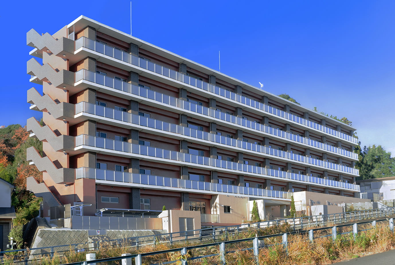 プレストコート麻生栗木台 外観