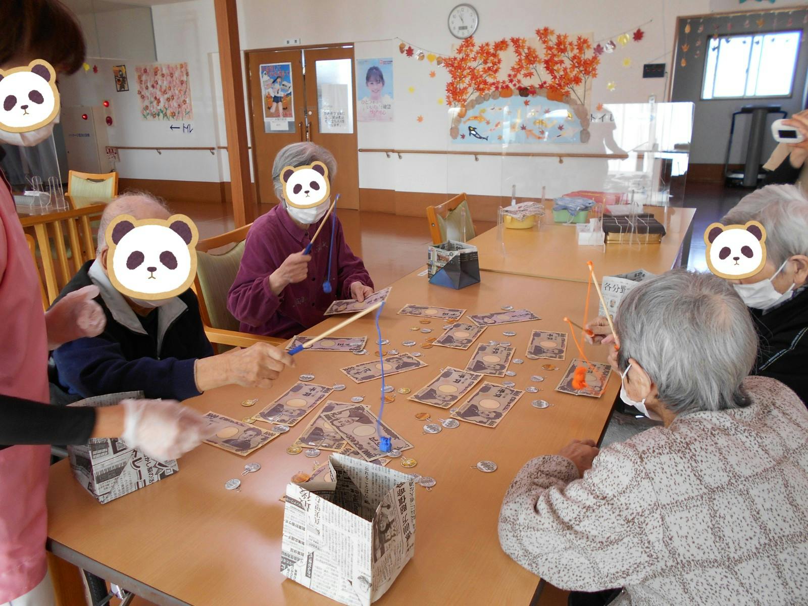 有料老人ホーム室沢 お金釣り