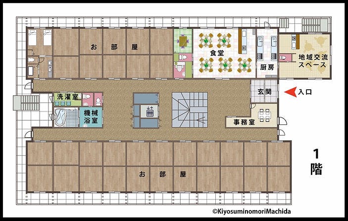 清住の杜町田 間取図