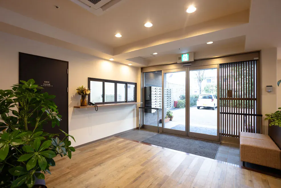 サービス付き高齢者向け住宅 ゆめてらす上板橋 エントランスホール
