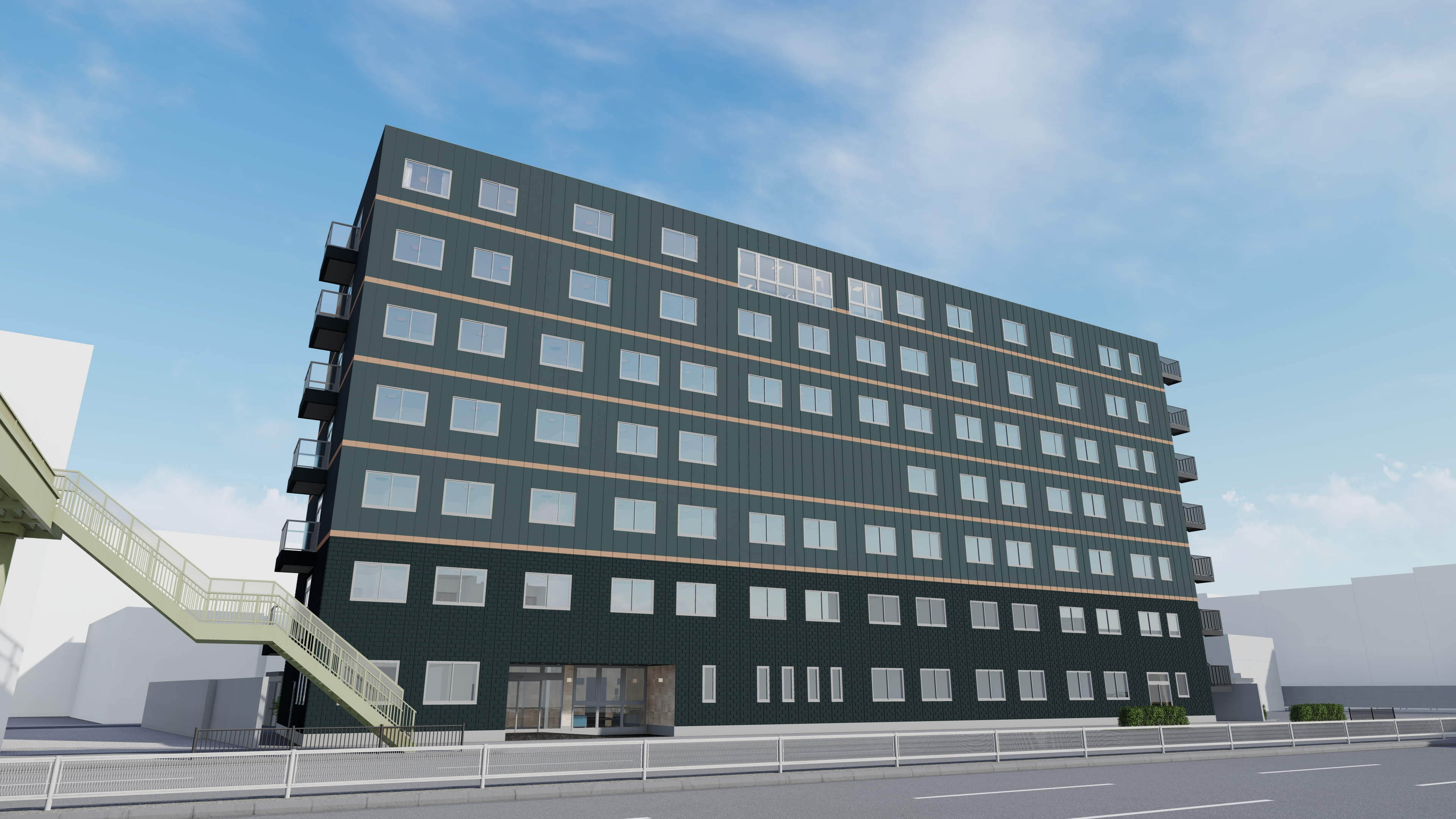 ケア・キューブいくの 外観