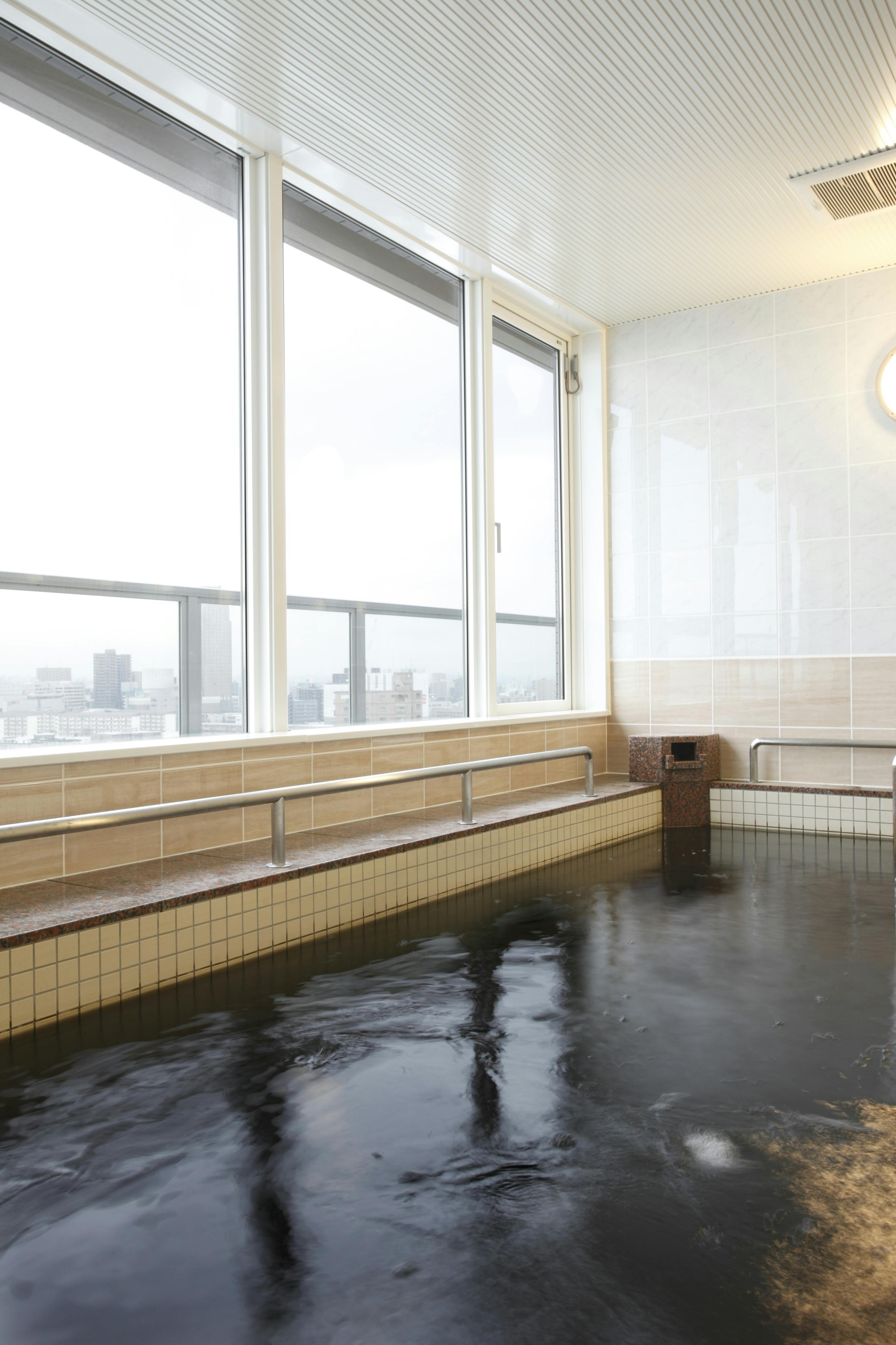 ライフプレステージ白ゆり新さっぽろ 大浴場からの眺望