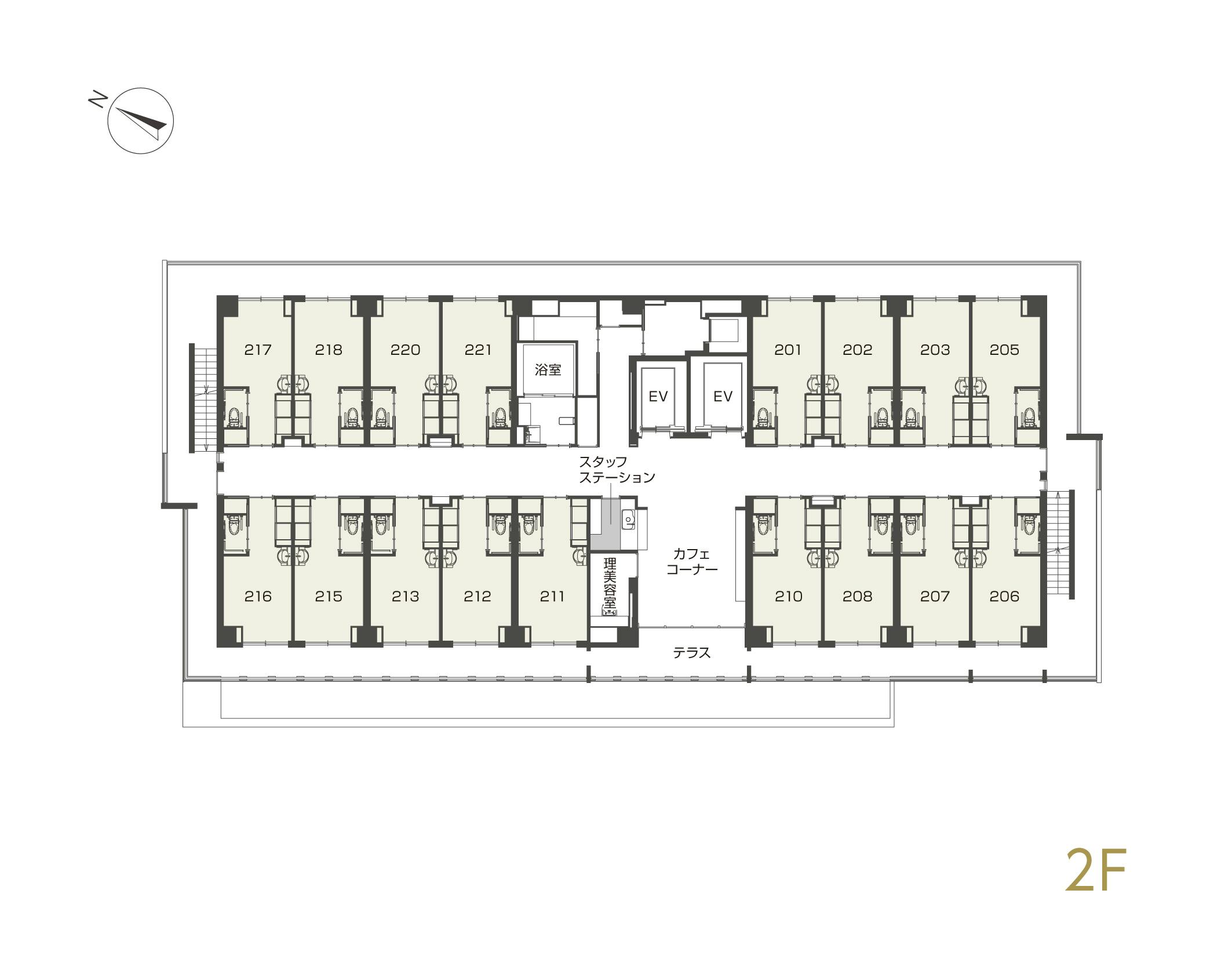 チャーム六郷 間取図