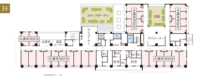 サンカルナ小倉大手町 間取図