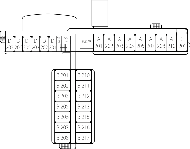 敬老園札幌 間取図
