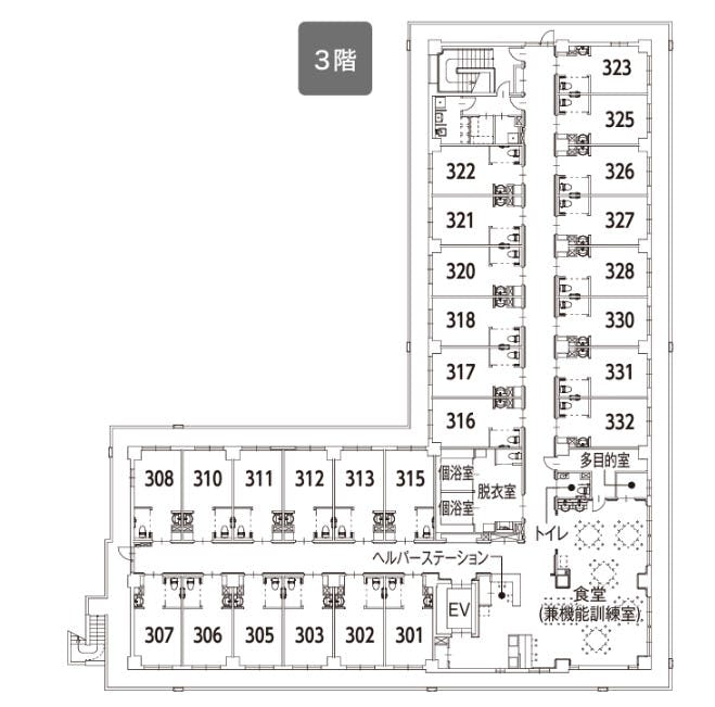 イリーゼ川越はなれ 間取図