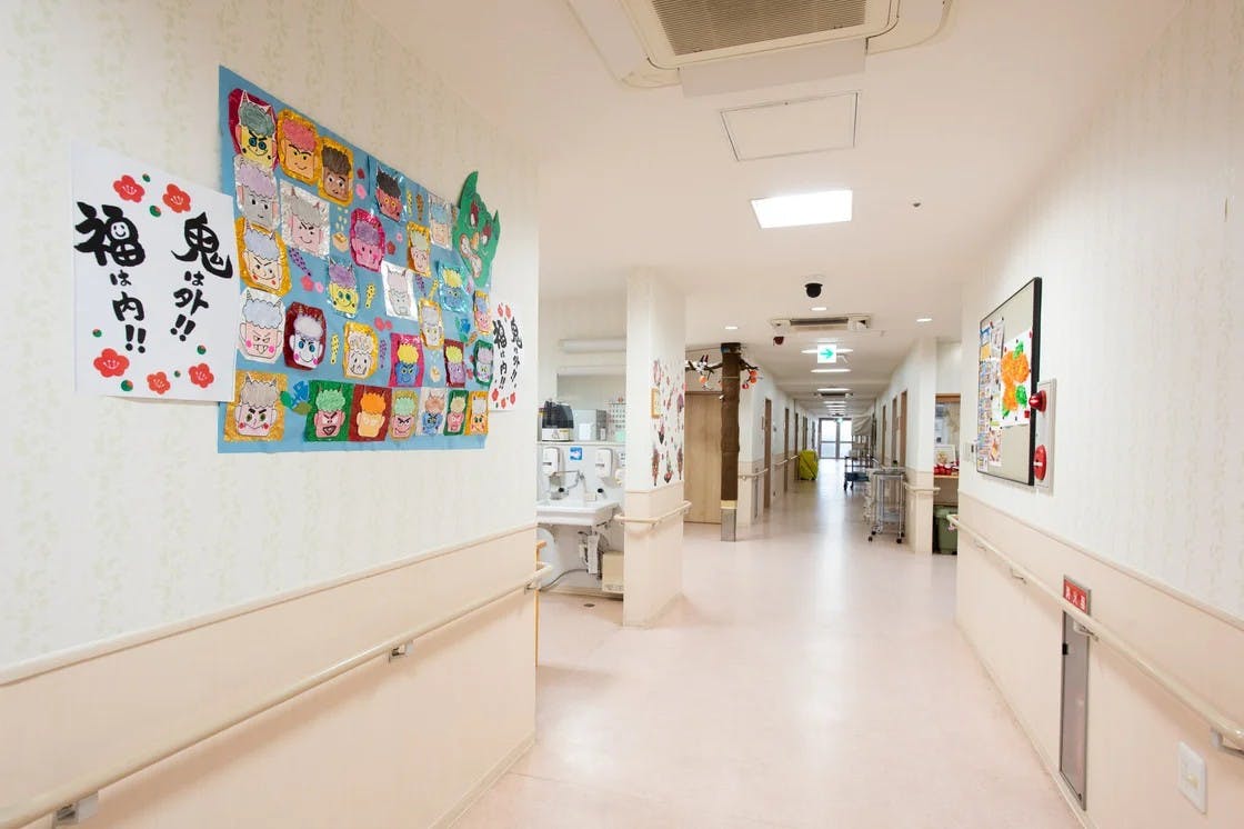 ケア・キューブくさか 廊下