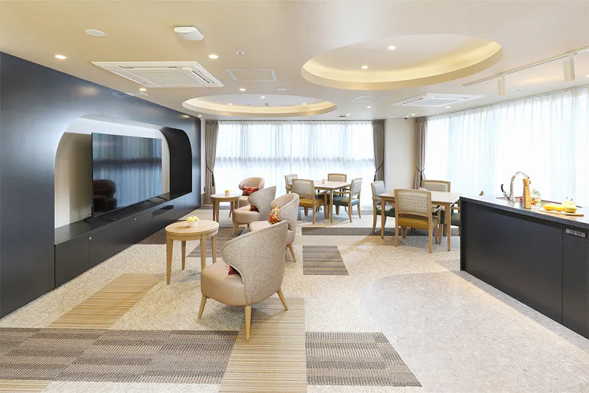 メディカルホームグランダあやめ池駅前 2F ティールーム