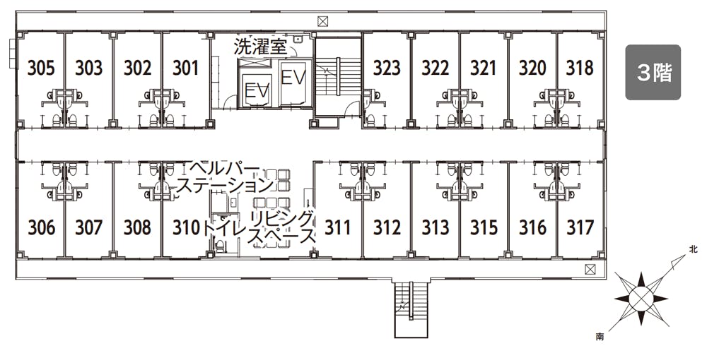 イリーゼ東岩槻 間取図