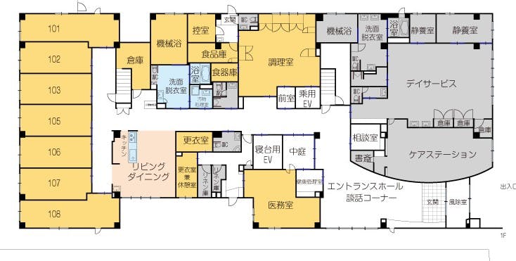 きらら川崎小倉 間取図