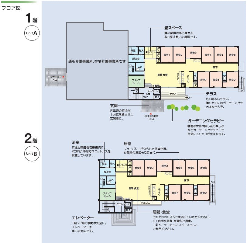 ニチイケアセンター栗平 間取図