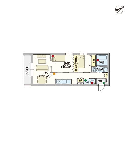 ヘーベルVillage横濱鶴ヶ峰 間取図