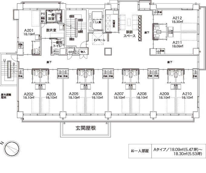 アルファリビング長崎諏訪の杜 間取図