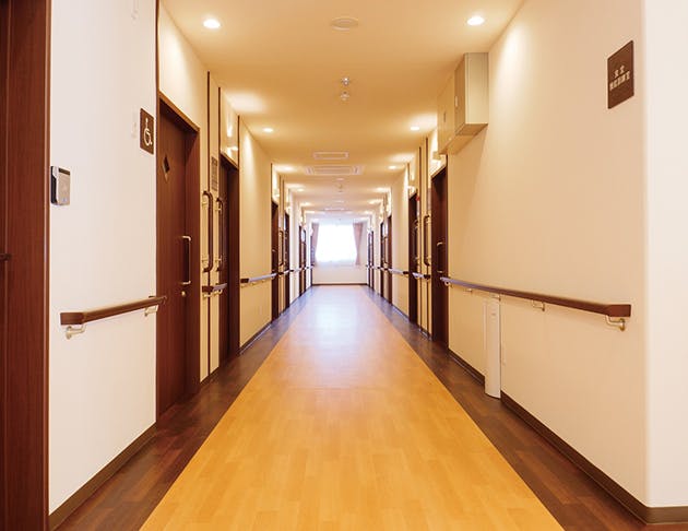 リアンレーヴ草加 廊下