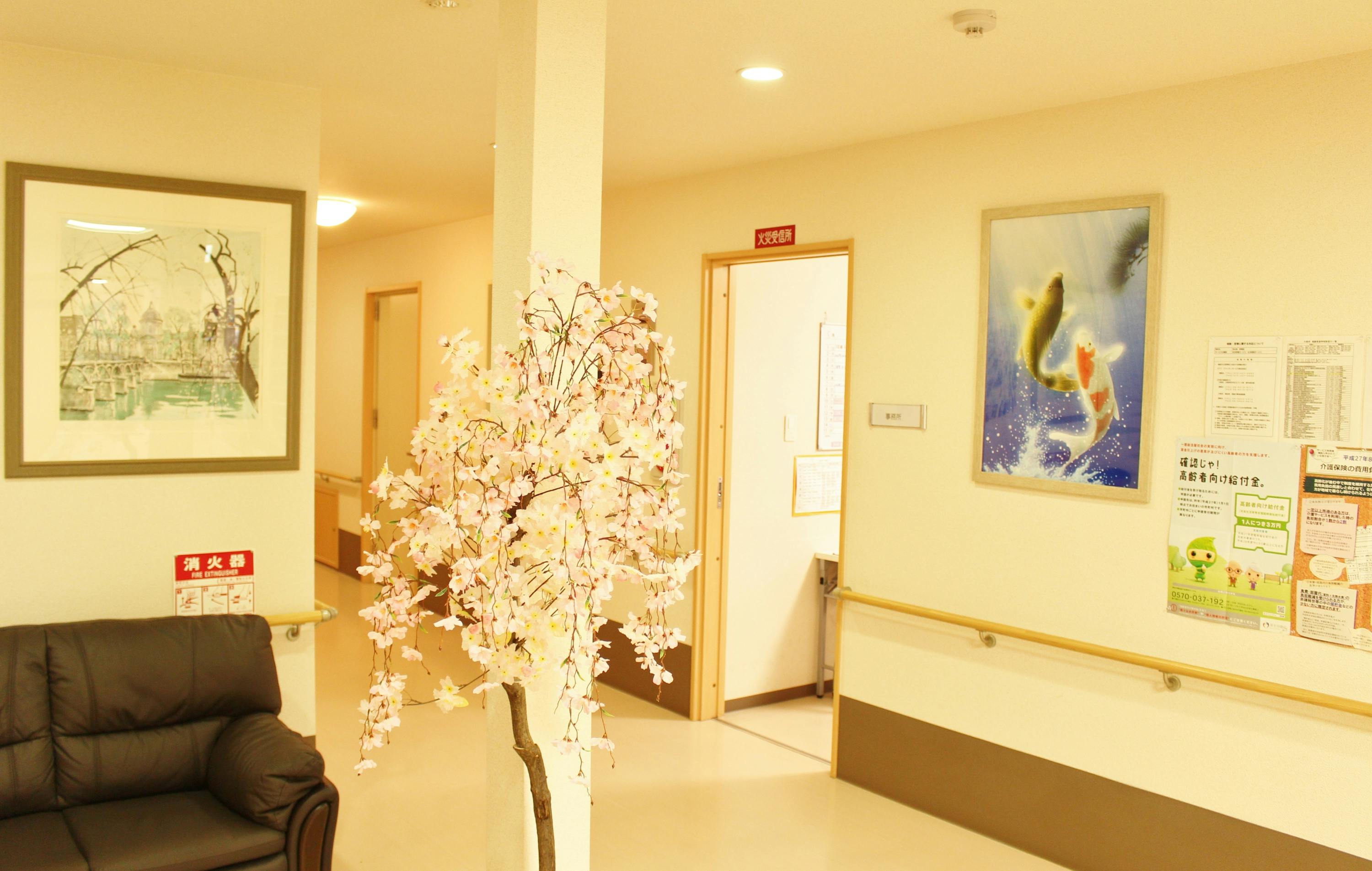 弥生桜参番館 施設内