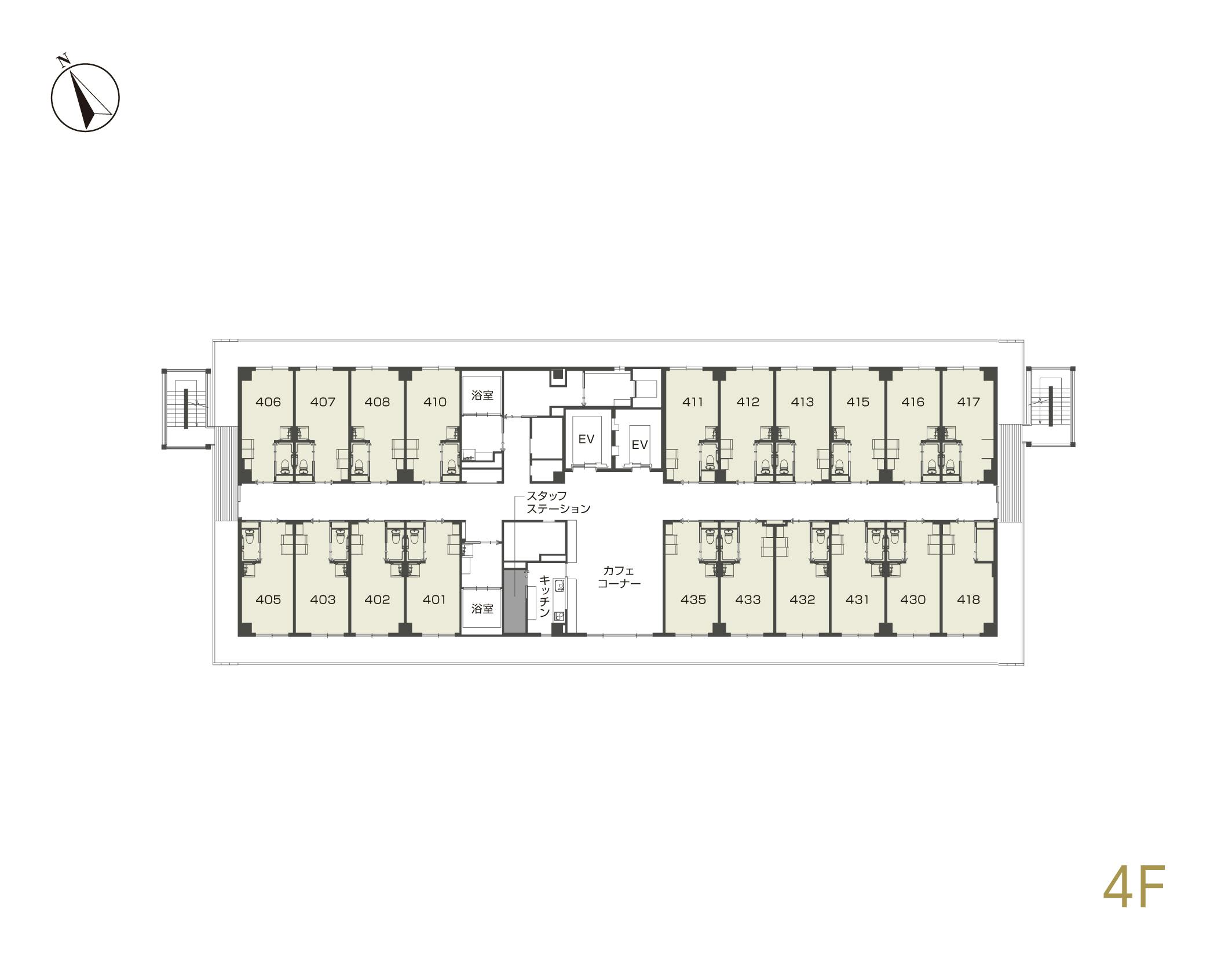 チャームスイート宝塚小浜 間取図