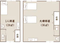 住宅型有料老人ホーム頂 くずは別邸 間取図