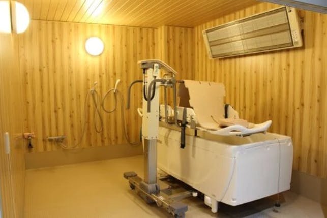 ハピネスしおんの里 浴室