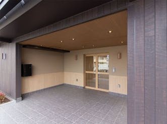 フォセット柏南 玄関