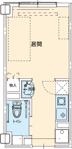 せいふう多賀城駅前 間取図