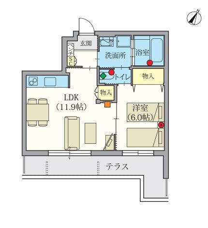 ヘーベルVillage上星川 間取図