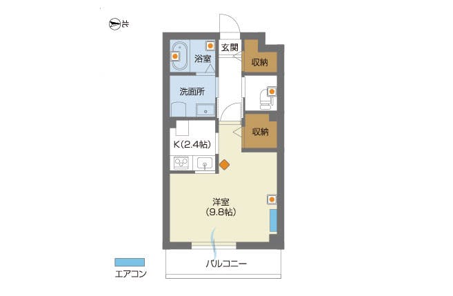 グランドマスト三鷹上連雀 間取図